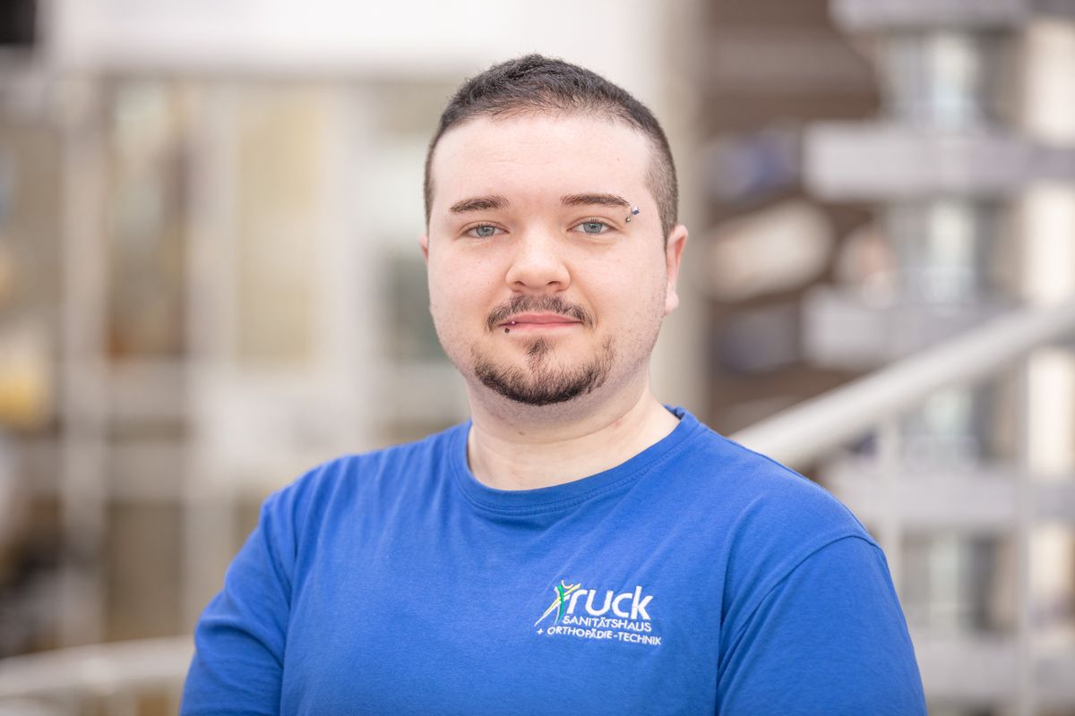 Auszubildender Orthopädietechnik C. Salomo