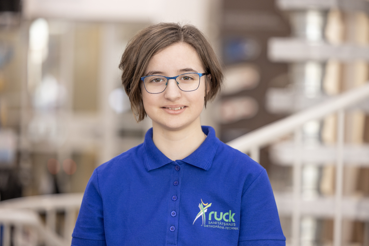 Auszubildender Orthopädietechnik D. Gröber